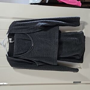 Divided 3 Piece Set Cardigan Tank and Pants